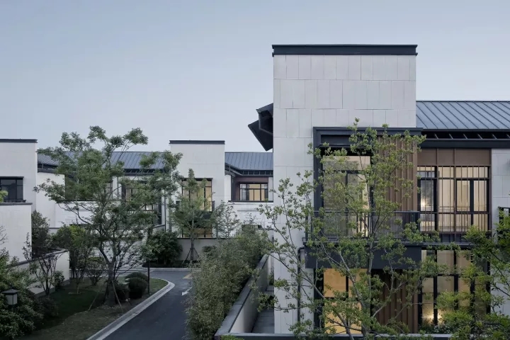 庭院、建筑與內(nèi)部道路的關(guān)系