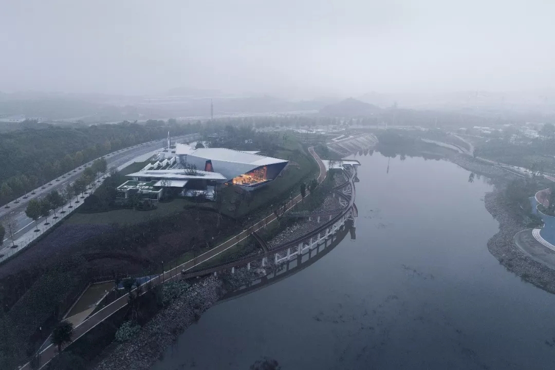公園全景 by蘇圣亮，天華建筑設(shè)計
